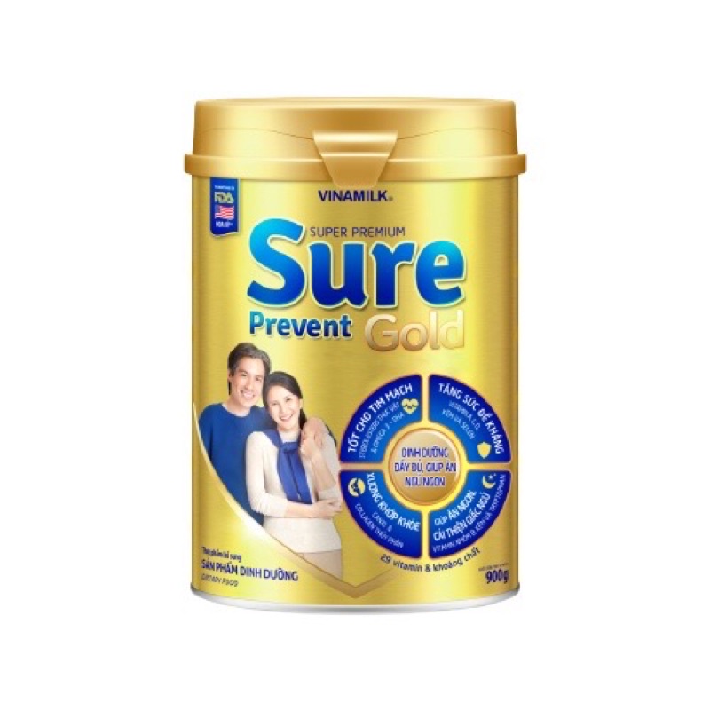 Sữa bột Sure Prevent lon 900g