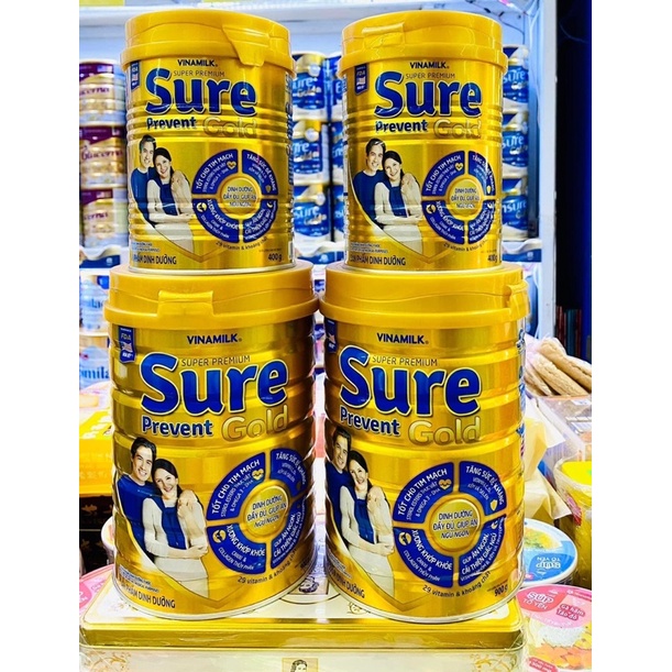 Sữa bột Sure Prevent lon 900g