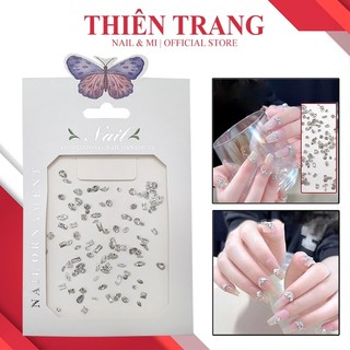 Set đá khối super mini chân nhọn chạy viền móng siêu hot ~100v
