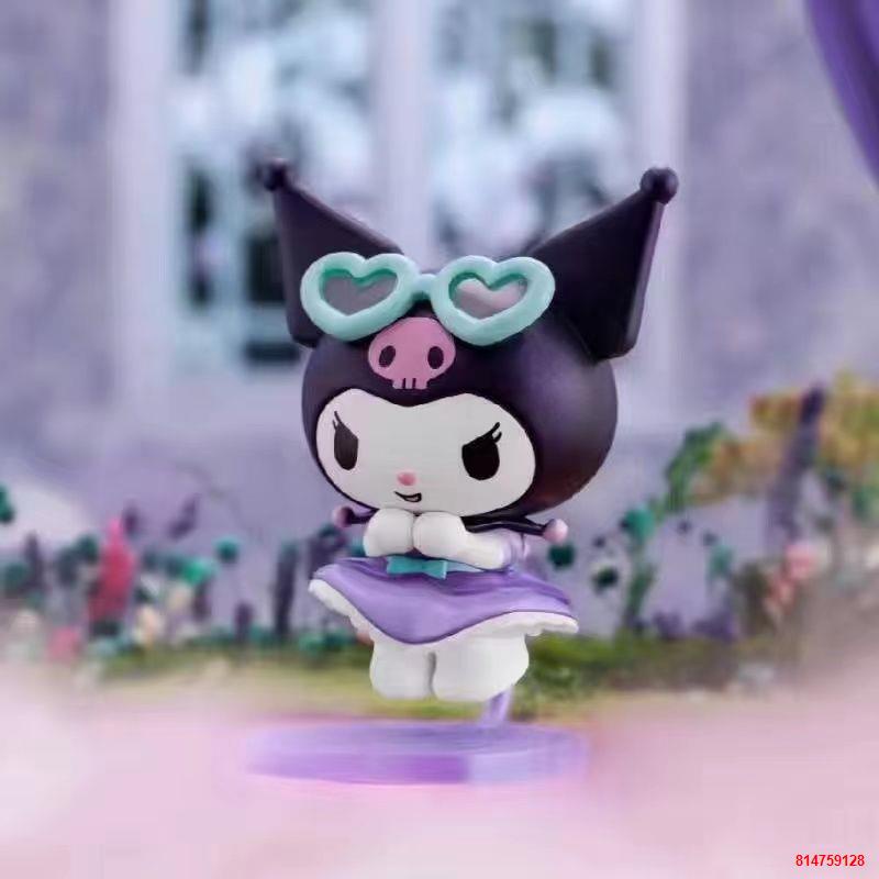 Trong kho✠Sanrio Blind Box Kulomi Tiệc sinh nhật Series Tay văn phòng Aberdeen Máy tính để bàn Trang trí