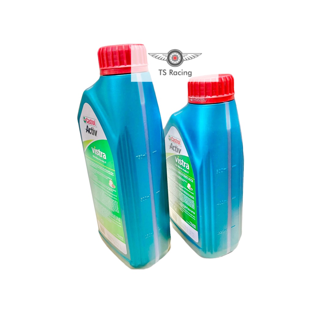 Nhớt castrol vistra 20W50 0.8L 1.0L - xe số - xe côn