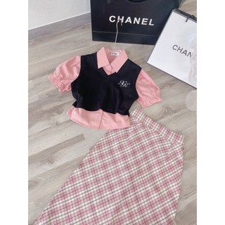 SET CVAY KẺ SỌC 3 MÓN