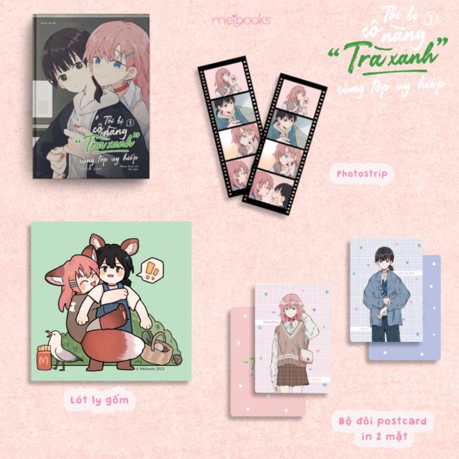 Sách - Tôi Bị Cô Nàng “Trà Xanh” Cùng Lớp Uy Hiếp  - Truyện Tranh - AZVietNam