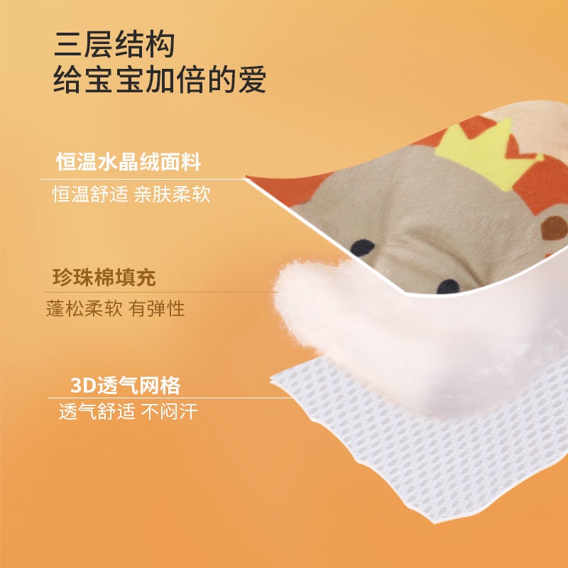 Đệm Lót Xe Đẩy Em Bé Chất Liệu cotton Dày Dặn Thoáng Khí