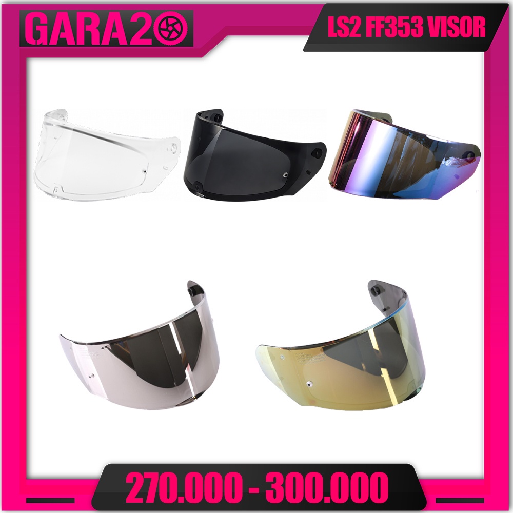 Kính chắn LS2 FF353/ FF320/ FF800 (không bao gồm mũ bảo hiểm) - GARA20