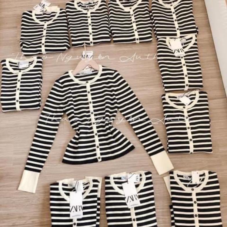 ÁO LEN CADIGAN KẺ ZADA HOT