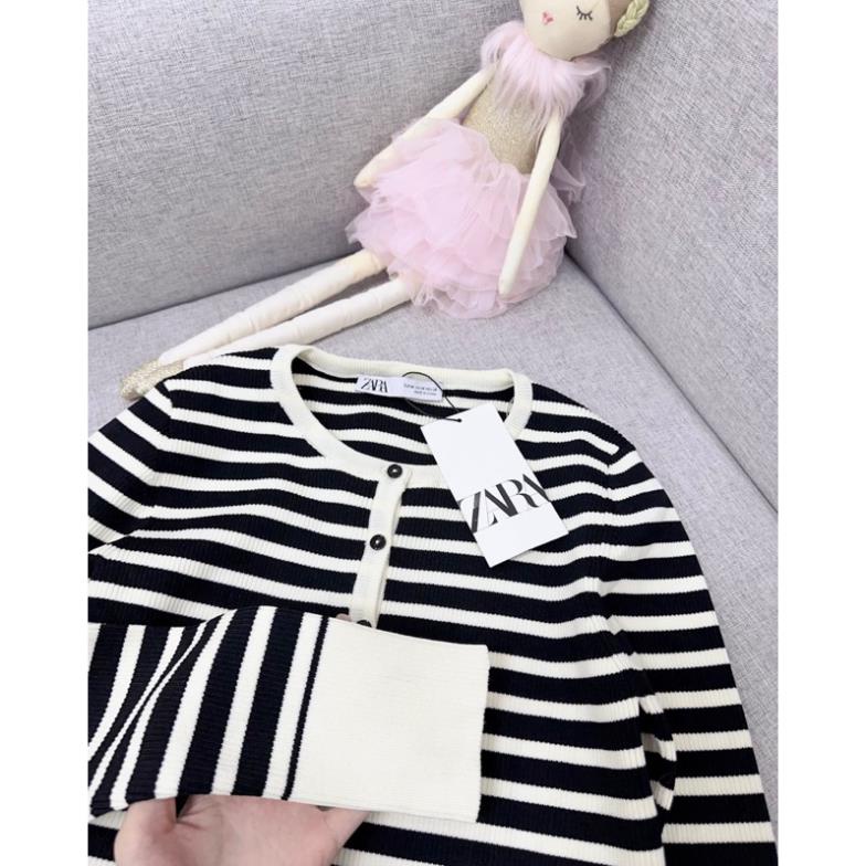 ÁO LEN CADIGAN KẺ ZADA HOT