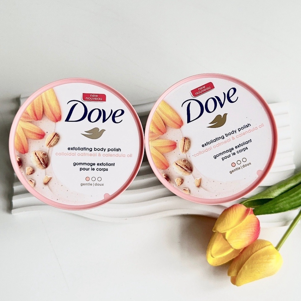 Tẩy Da Chết Toàn Thân, Tẩy da chết Body DOVE Exfoliating Body Polish 298g_Tín đồ skincare