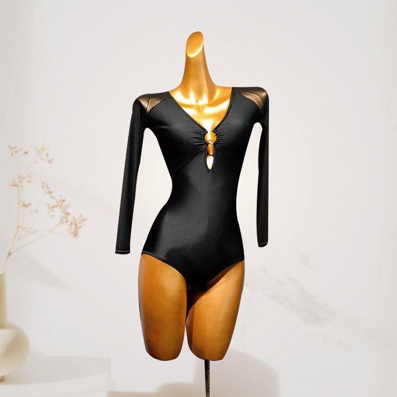 Bộ Trang Phục Khiêu Vũ latin Tay Dài Kiểu Mới w247