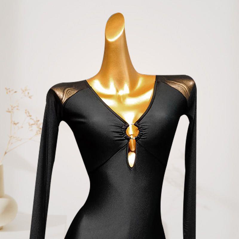 Bộ Trang Phục Khiêu Vũ latin Tay Dài Kiểu Mới w247