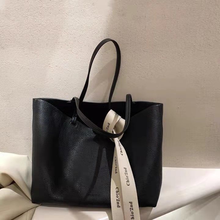 Chio Túi tote Đeo Vai Sức Chứa Lớn Màu Cà Phê 2nd Thời Trang Thu Đông Cho Nữ