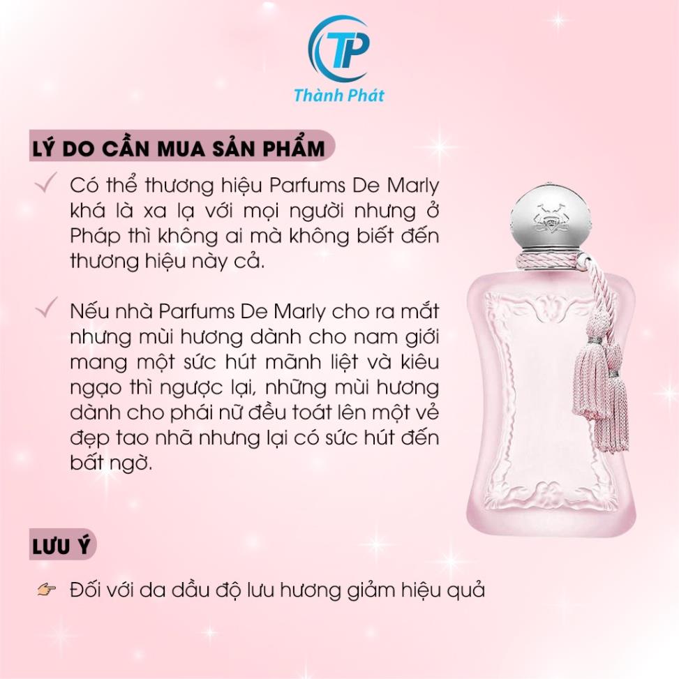 Nước Hoa Nữ Tính Cao Cấp Sang Trọng Parfums De Marly Delina Edp Ngọt Ngào Quyến Rũ | BigBuy360 - bigbuy360.vn