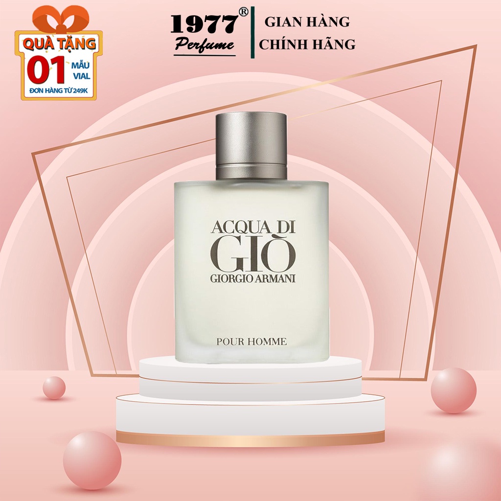 Nước Hoa Nam Aqua di Giò Trắng Pour Home EDP 100ml B68