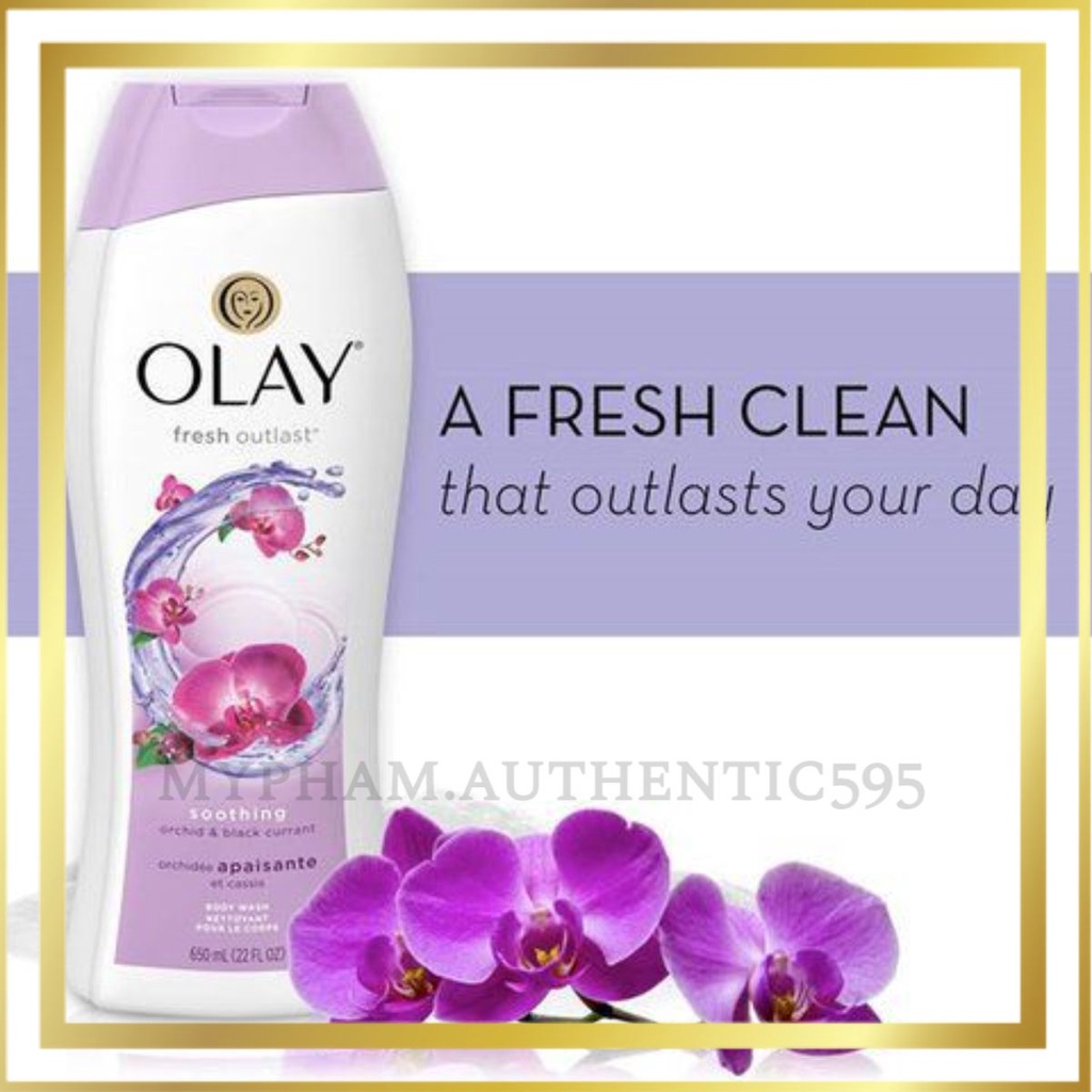 Sữa tắm dưỡng ẩm Olay Ultra Moisture/Fresh Outlast Body Wash 650ml 🌸🌸