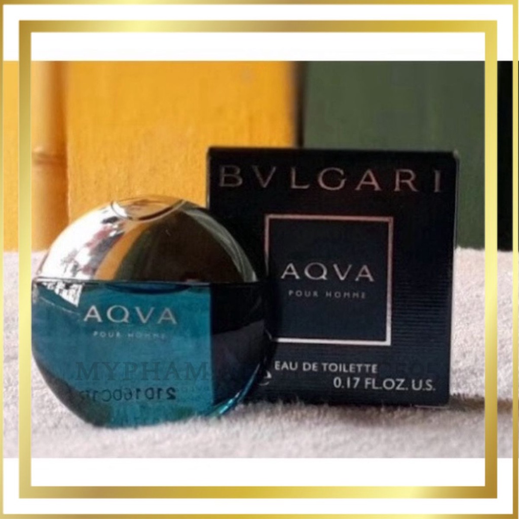 Nước hoa BVL Aqua mini 5ml (Now Ship HCM) - Hàng mới về