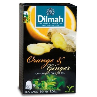 Trà dilmah cam và gừng- orange & ginger 20 túi x 1.5 gram - tdm056