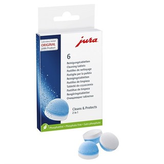 Thuốc vệ sinh máy pha cà phê hiệu jura, 6 viên/hộp - dvs001