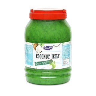  Thạch dừa Đài Loan táo xanh (Coconut Jelly Green Apple) EURODELI 4 kg - TTT023