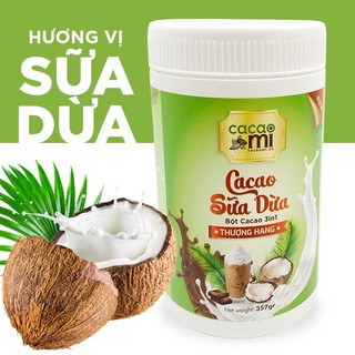 Bột Cacao Sữa Dừa Cacaomi 357g - BOT009