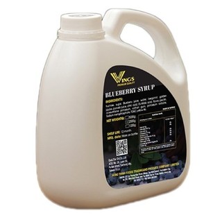 Syrup Việt Quất WINGS 2.5 kg (Can) - SWN010
