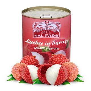 Trái vải ngâm đường NAL Farm 565g (Lychee in Syrup) - TCN079