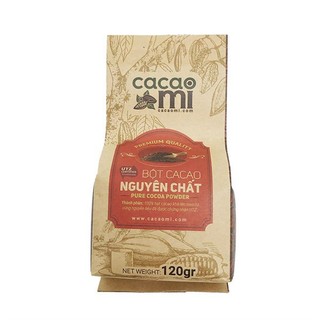 Bột cacao nguyên chất premium cacaomi 120g - bot001