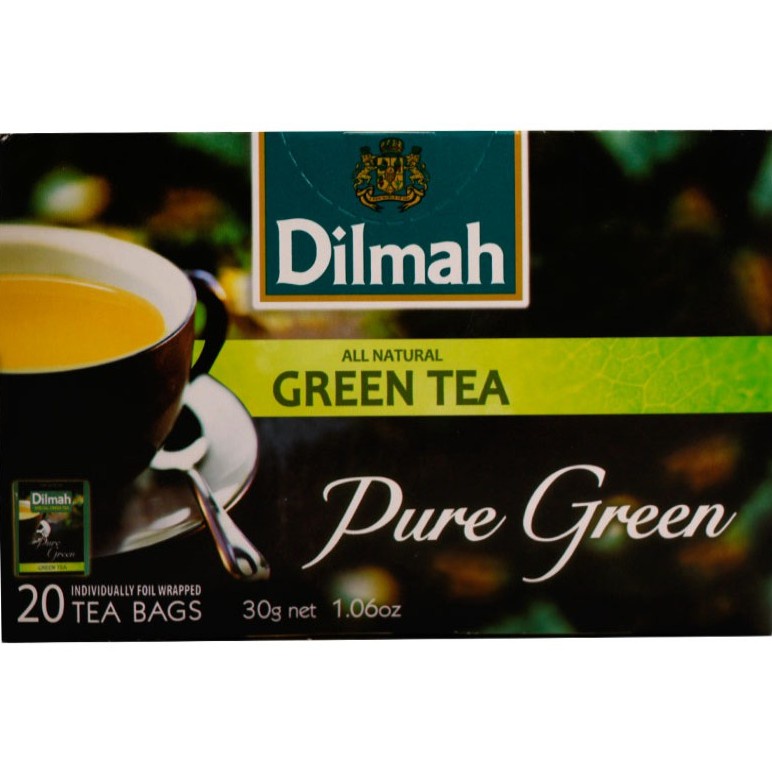 Trà Dilmah Xanh Tinh khiết - Pure Green Tea 20 túi x 1.5 gram - TDM018