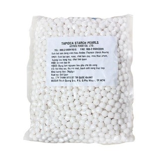 Trân châu ANDES Tuyết Đặc biệt (Tapioca Pearls) 3 kg (Bịch) - TTT039