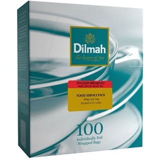 DILMAH ENGLISH BREAKFAST 100 túi x 2 gram (Hộp) - TDM003