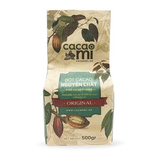 Bột cacao nguyên chất original cacaomi 500g - bot007