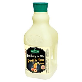 Syrup Golden Farm Trà Đào (Peach Tea Syrup) 2.000 ml - SGF055