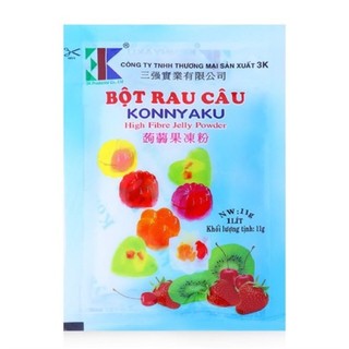 Thạch Rau Câu Pudding Hương Trái Cây 500g (Bịch) - TTT089
