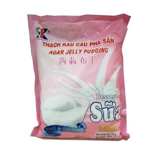 Thạch rau câu pha sẵn Pudding hương Sữa 560g (Gói) - TTT077