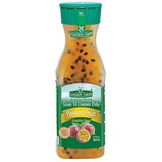 Sinh tố chanh dây golden farm 500 ml - cgf003