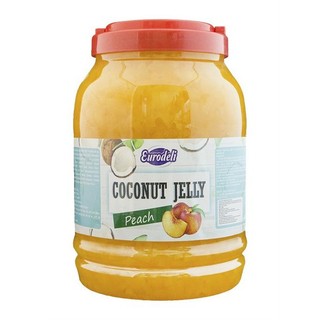Thạch dừa Đài Loan đào (Coconut Jelly Peach) EURODELI 4 kg - TTT029