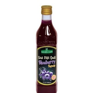 Syrup Golden Farm Việt Quất Tím (Blueberry Syrup) 520 ml - SGF031