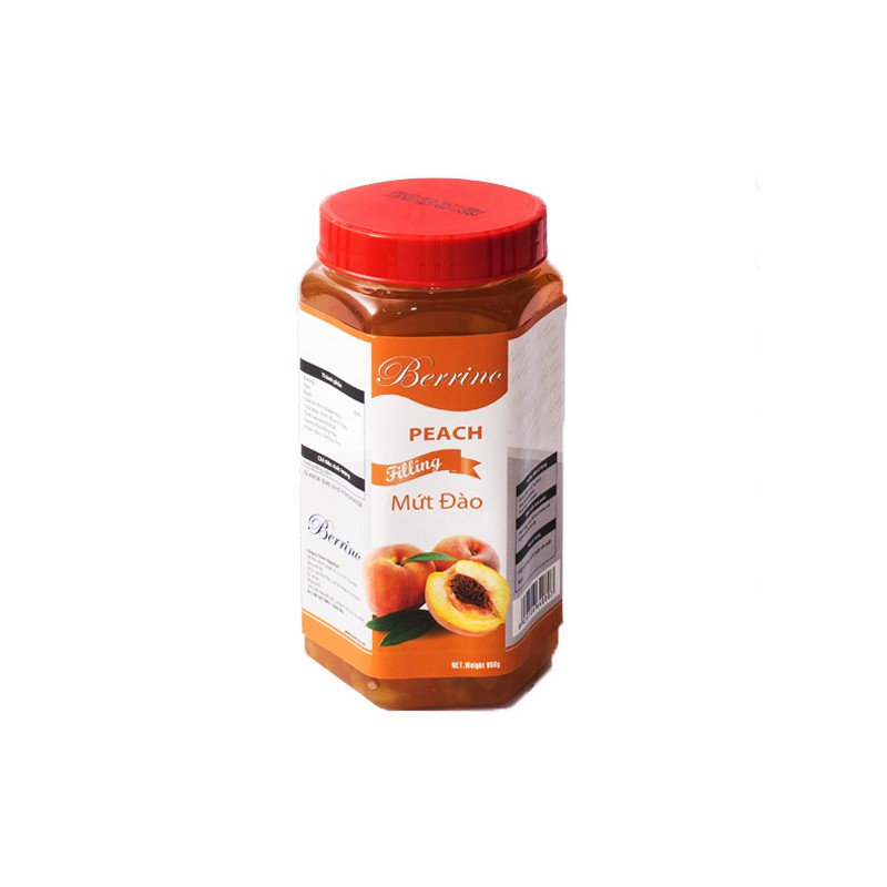 Mứt Đào Berrino (Peach filling) 950g - TBE016