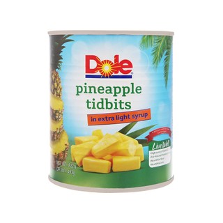 Dứa Tươi Miếng Nhỏ Dole 822g - TCN010