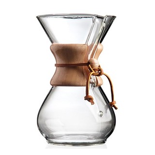 Bình pha Chemex 6 cup tay cầm bằng gỗ (Cái) - DBR114