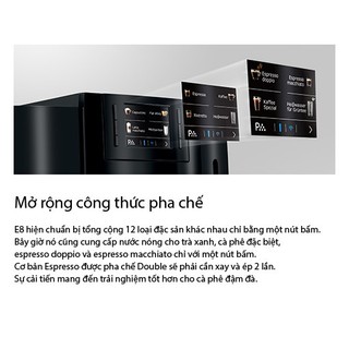 Máy pha cà phê tự động Jura E8 Black
