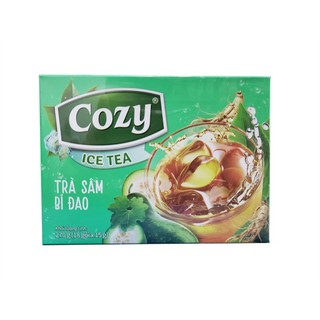 Trà hoà tan Cozy Icetea - Trà Sâm Bí Đao (15g x 18 gói/hộp) - TCZ027