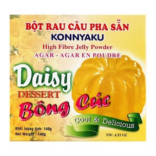 Bột rau câu pha sẵn Konnyaku hương Bông cúc 140g (Hộp) - TTT050