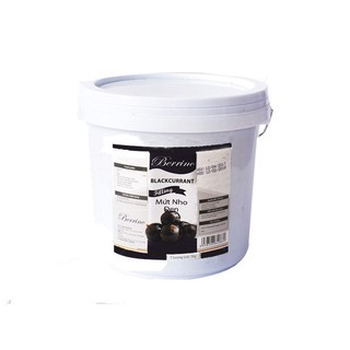 Mứt Nho đen Berrino (Blackcurrant filling) 5kg - TBE003