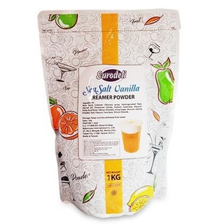 Bột tạo lớp màng sữa vị muối biển EURODELI (Seasalt vanilla cream powder) 1kg (Bịch) - BOT035