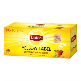 Lipton trà nhãn vàng 2g x 25 gói - tlp002
