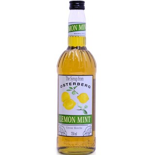 Syrup Osterberg Chanh/Bạc Hà (Lemon/Mint Syrup) 750 ml - SOS007