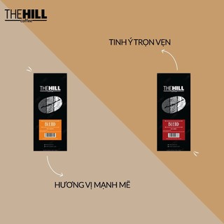 Combo 1kg cà phê Blend Gu Truyền Thống 1 + Blend Gu Mộc 6 - The Hill Coffee - 500g x 2 túi