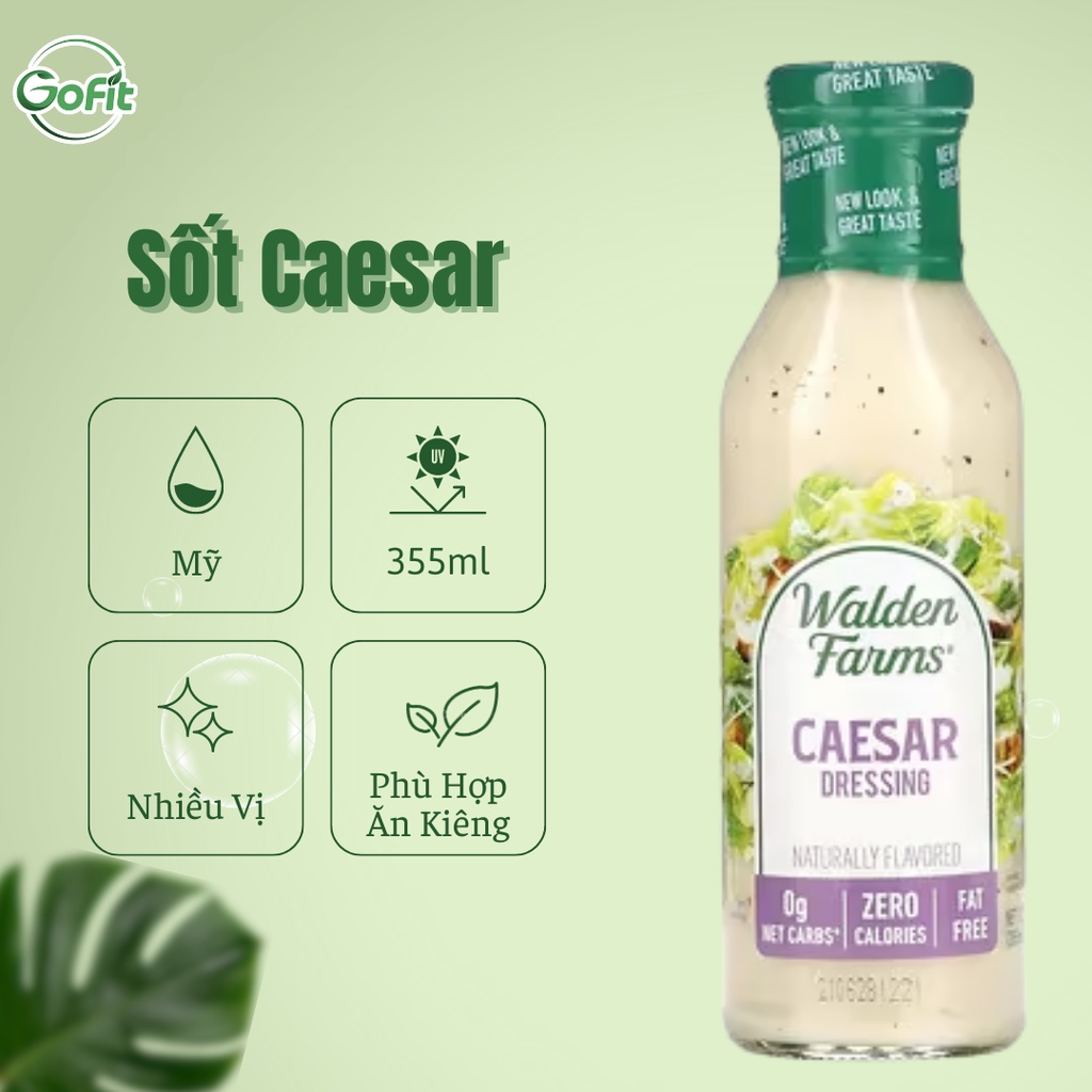 Sốt salad ăn kiêng 0 Calo Thousand Island WALDEN FARMS