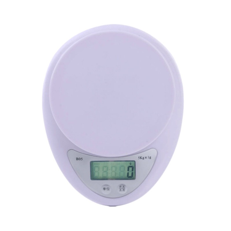 Cân Tiểu Ly Điện Tử Nhà Bếp Mini Định Lượng 1g 5Kg Làm Bánh Độ Chính Xác Cao Tặng Kèm 2 Pin AAA