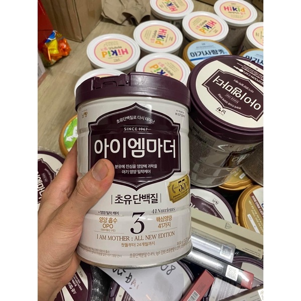 Hộp 800g sữa bột cung cấp dinh dưỡng cho bé I am Mother số 3 - Namyang